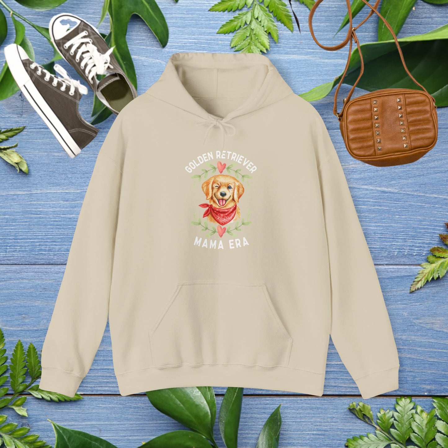 Golden Retriever Mom Era Hoodie - furevermama