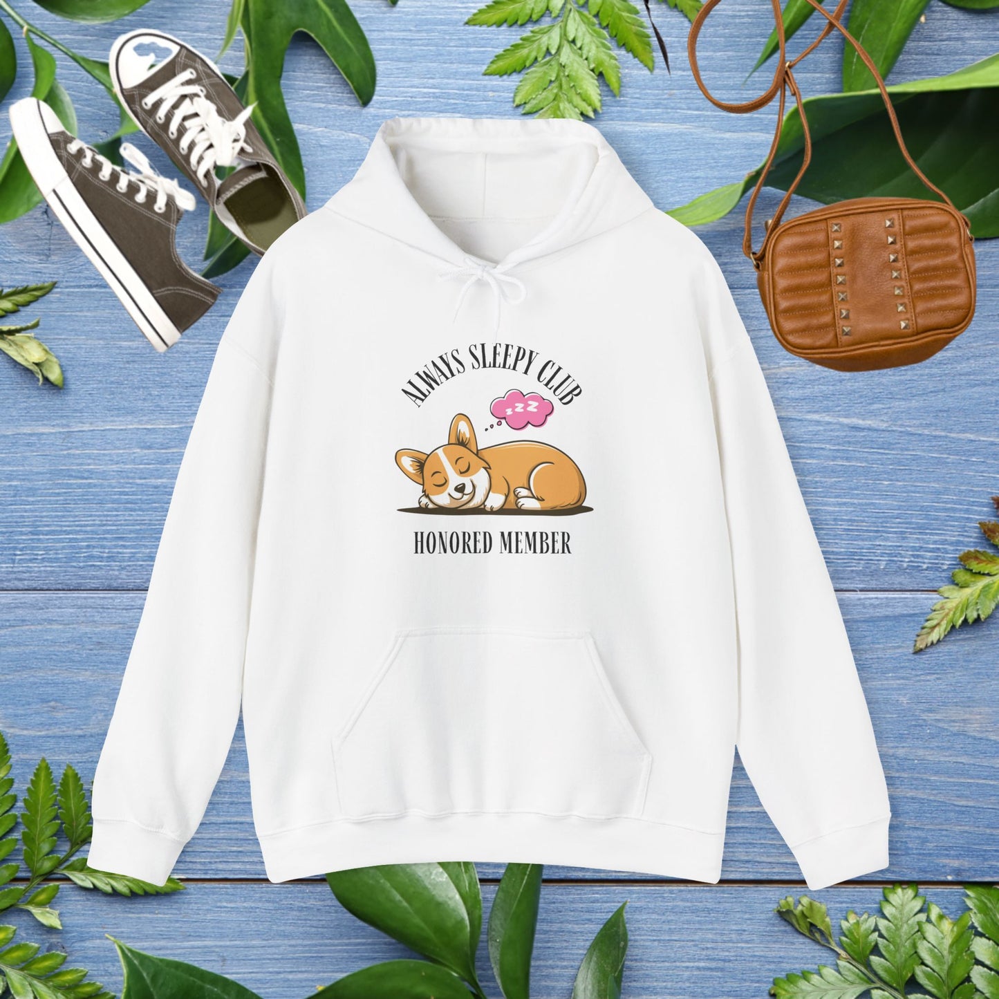 Always Sleepy Club Honored Member Unisex Hoodies - furevermama