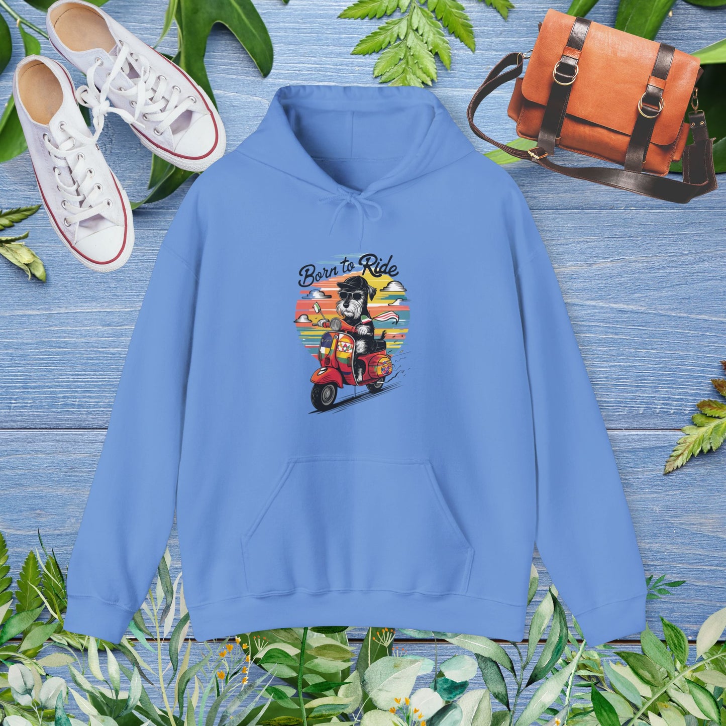 Born To Ride Dog Lover Hoodie - furevermama