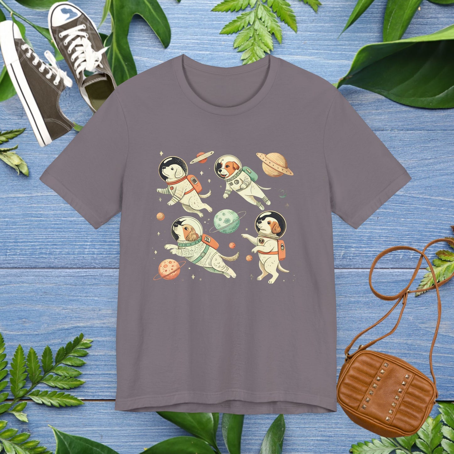 Astronaut Dog Unisex T-Shirt - furevermama
