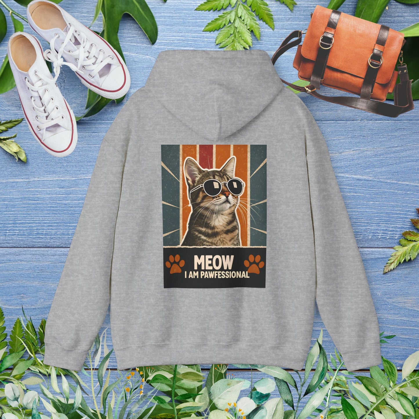 I Am Pawfessional Hoodie (Double-Sided) - furevermama