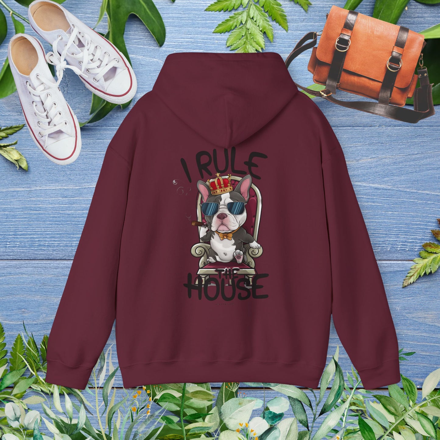 Frenchie Ruler Unisex Hoodie - furevermama