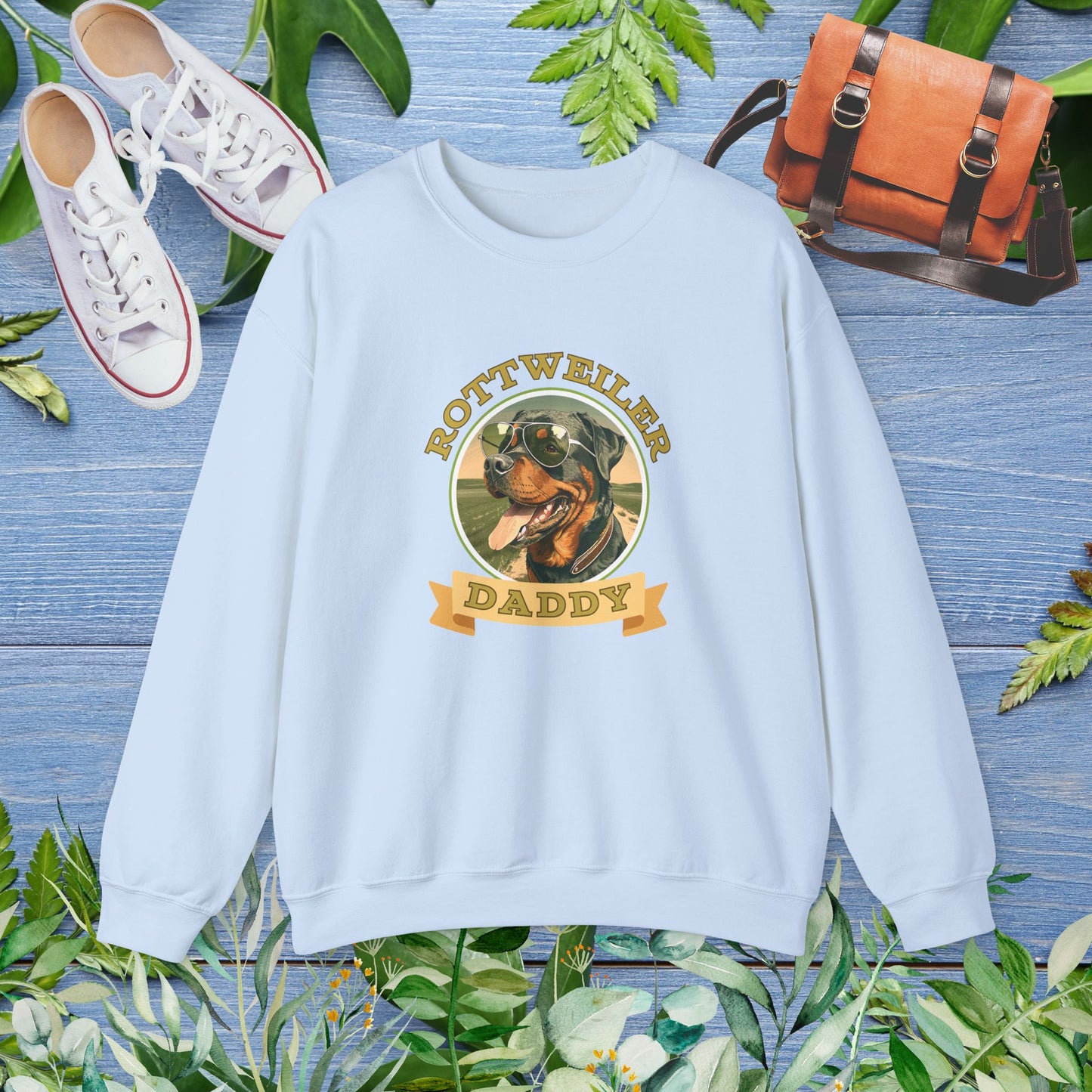Rottweiler Daddy Sweatshirt - furevermama