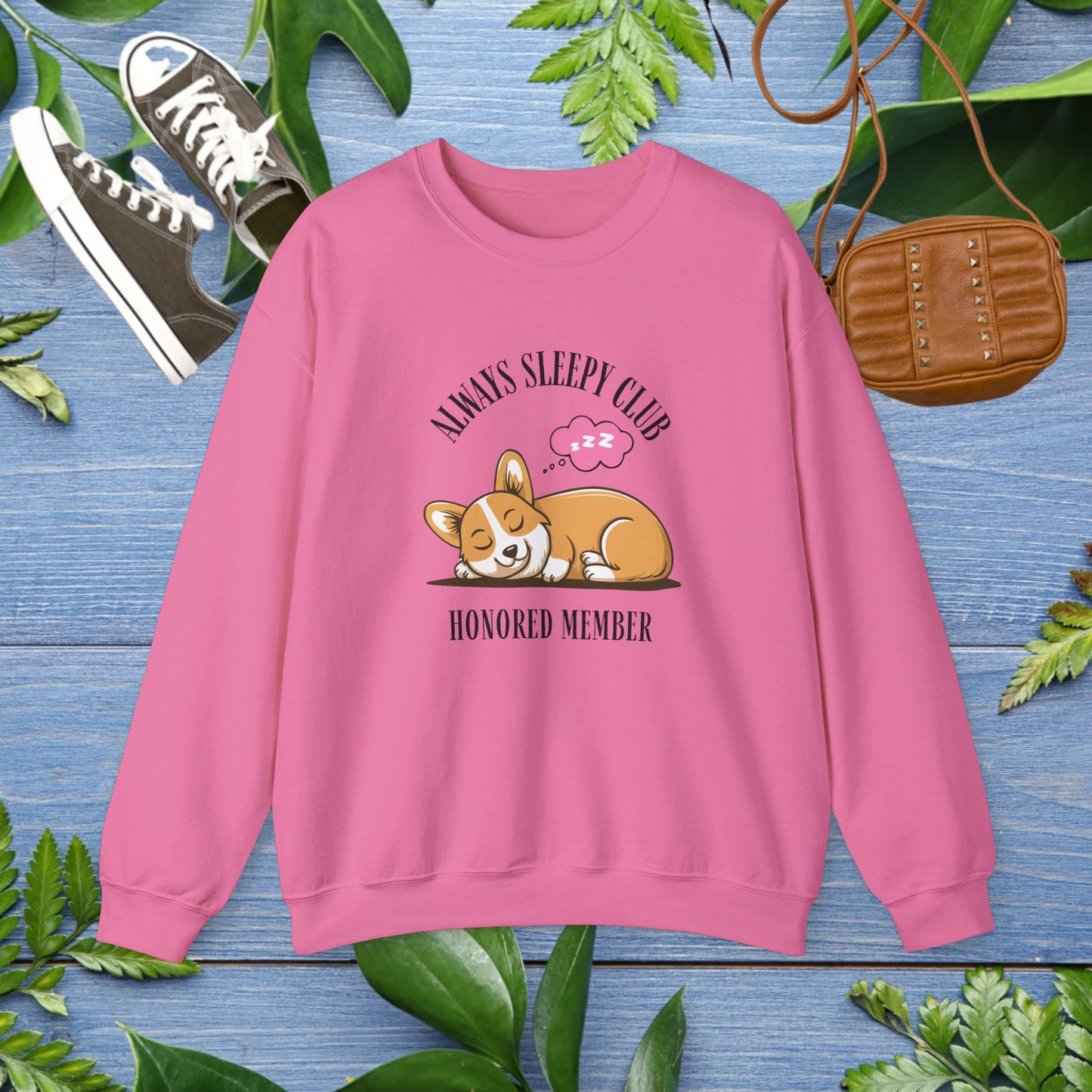 Always Sleepy Club Honored Member Unisex Sweatshirt - furevermama