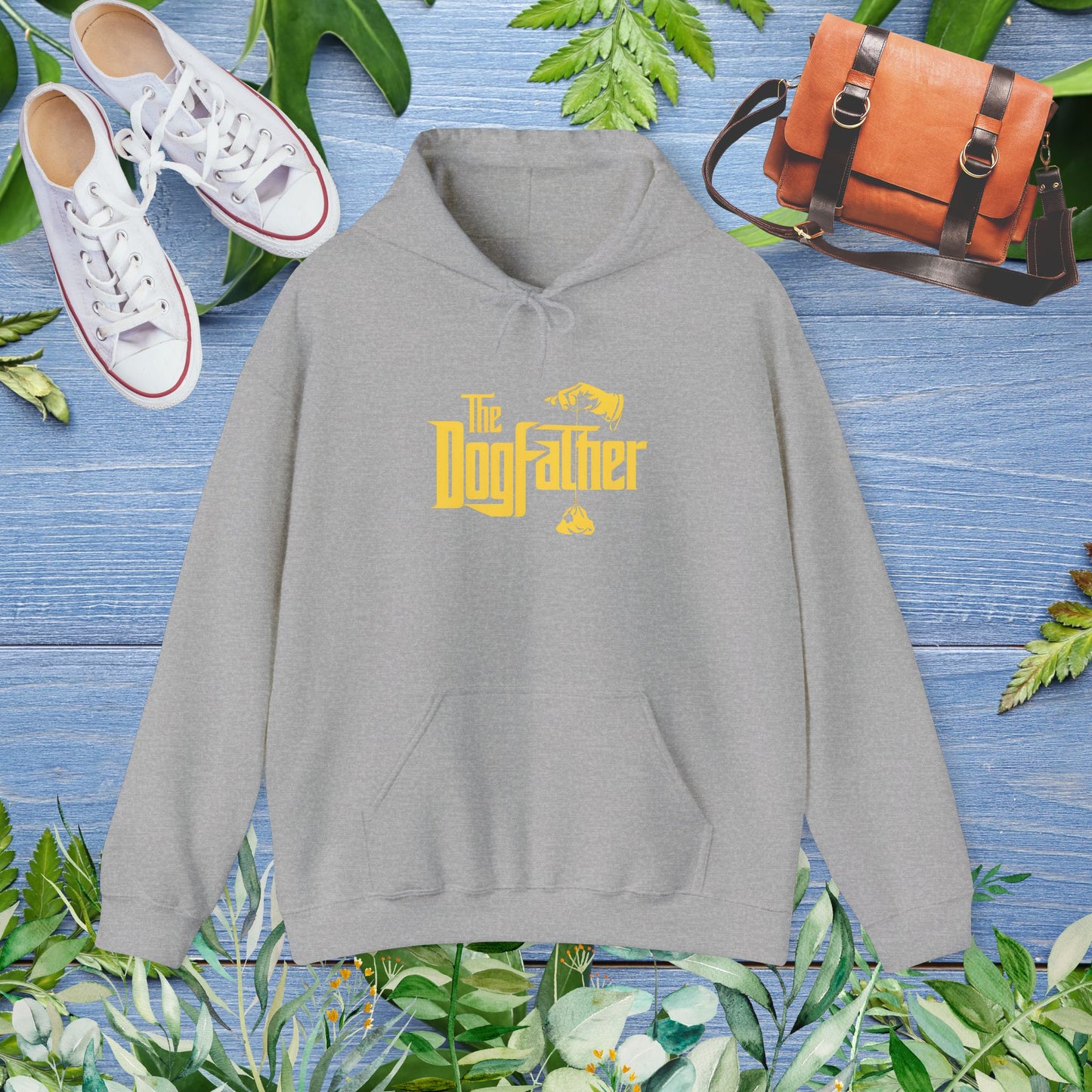 Dog Father Hoodie - Unisex Heavy Blend™ Sweatshirt - furevermama