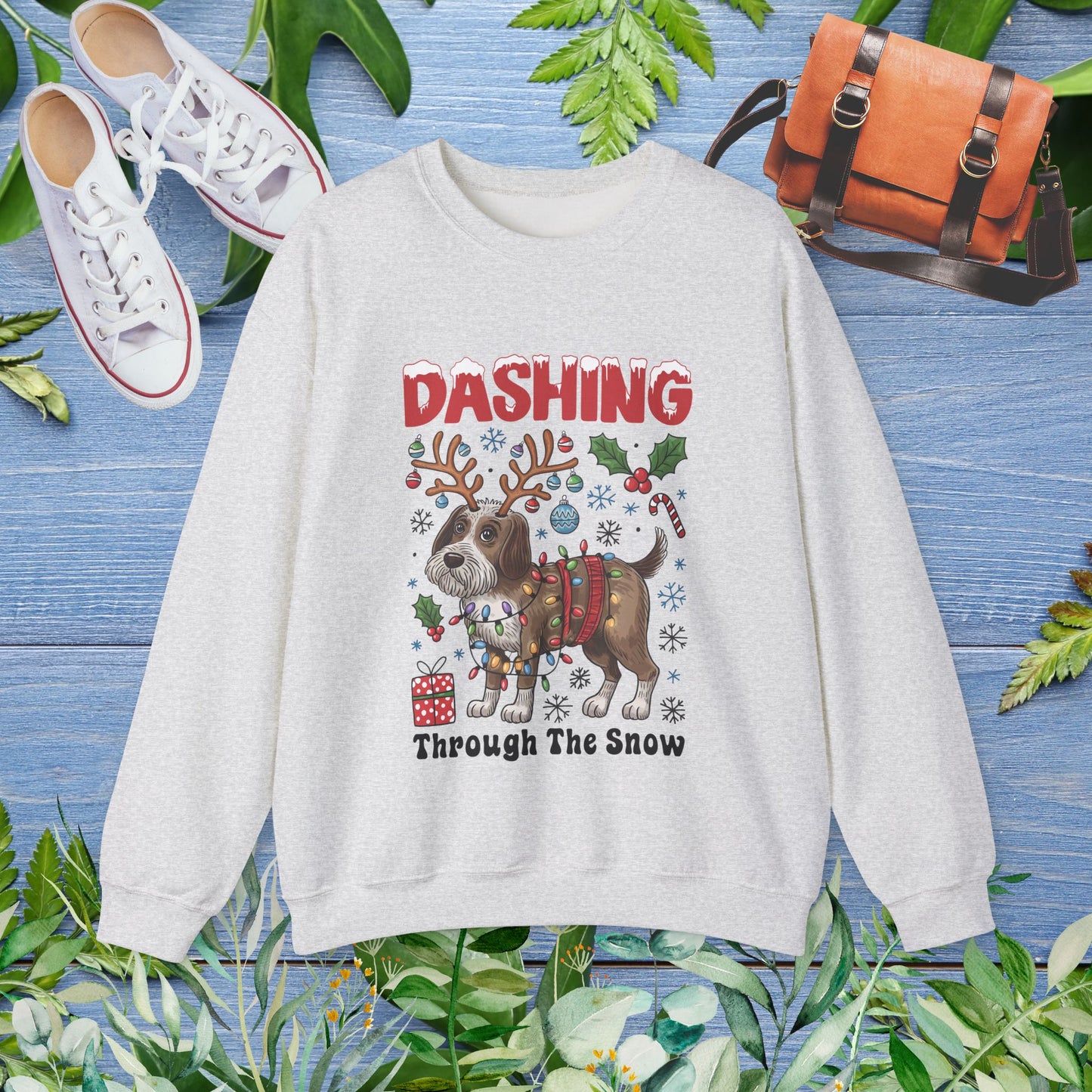 Dashing Through the Snow Unisex Sweatshirt - furevermama