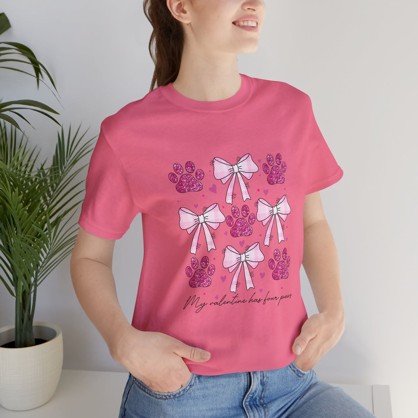 My Valentine Has Four Paws T-Shirt - furevermama