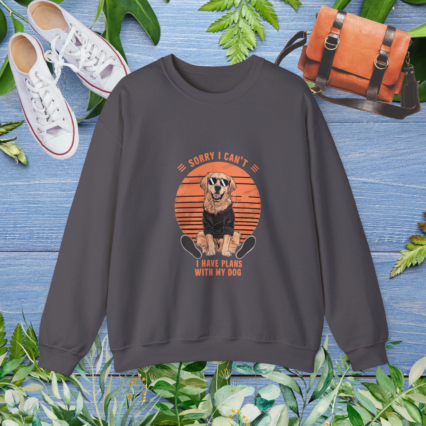 I Have Plan With My Dog Sweatshirt - furevermama
