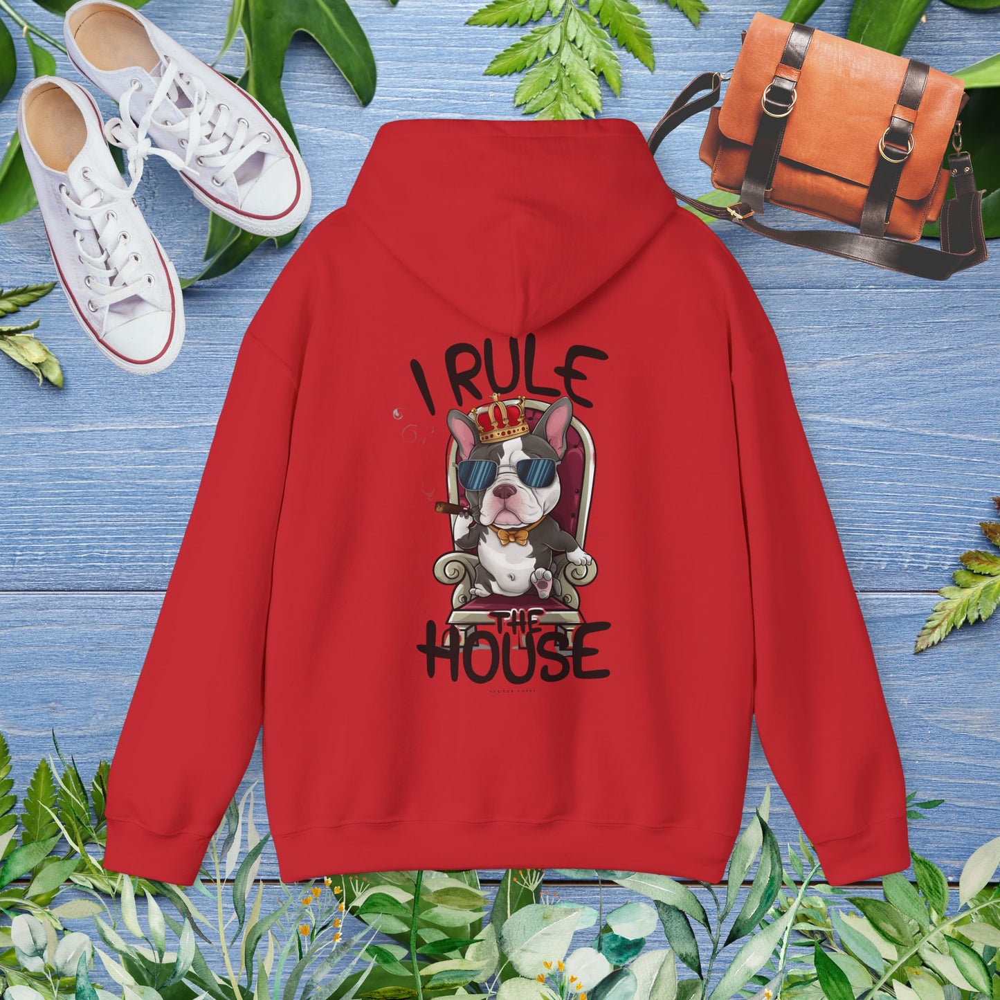 Frenchie Ruler Unisex Hoodie - furevermama