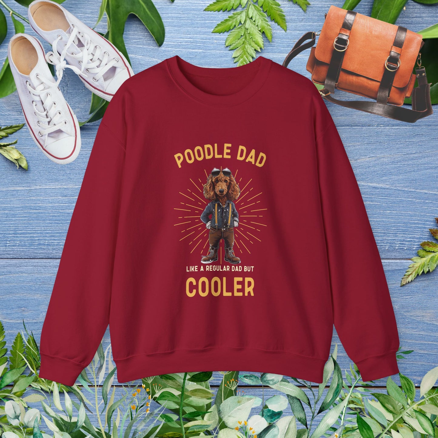 Cooler Poodle Dad Sweatshirt - furevermama