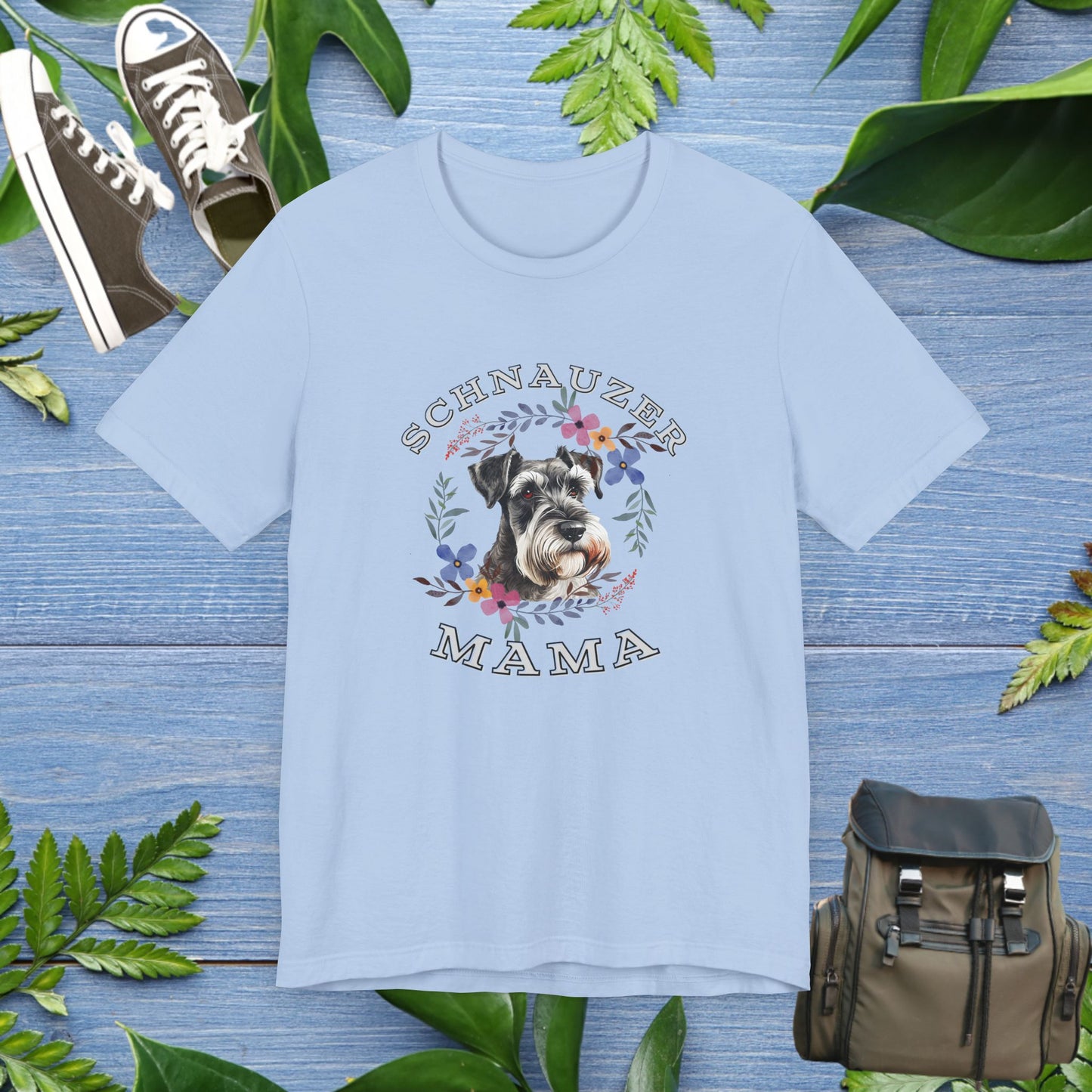 Schnauzer Mama T-Shirt - furevermama