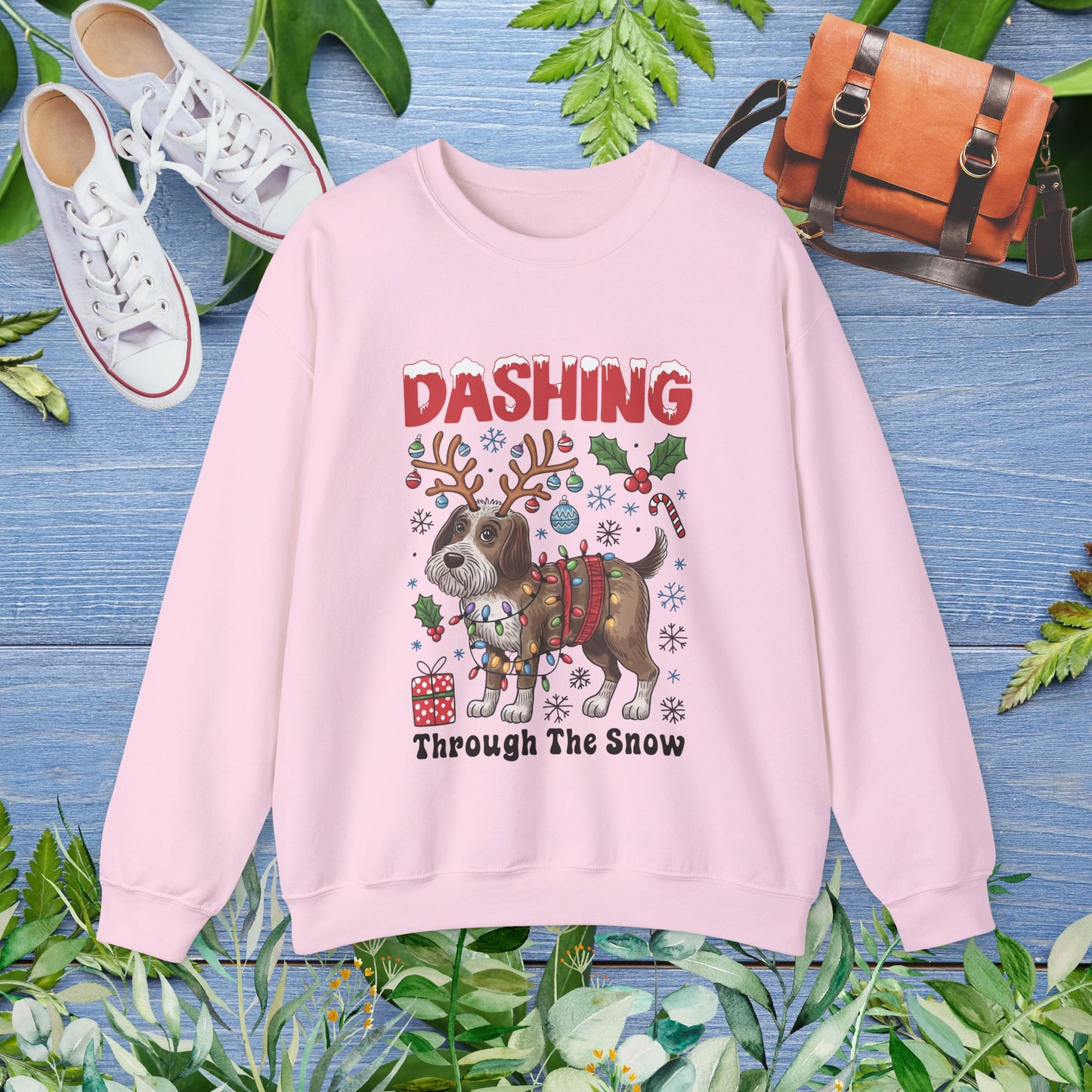Dashing Through the Snow Unisex Sweatshirt - furevermama