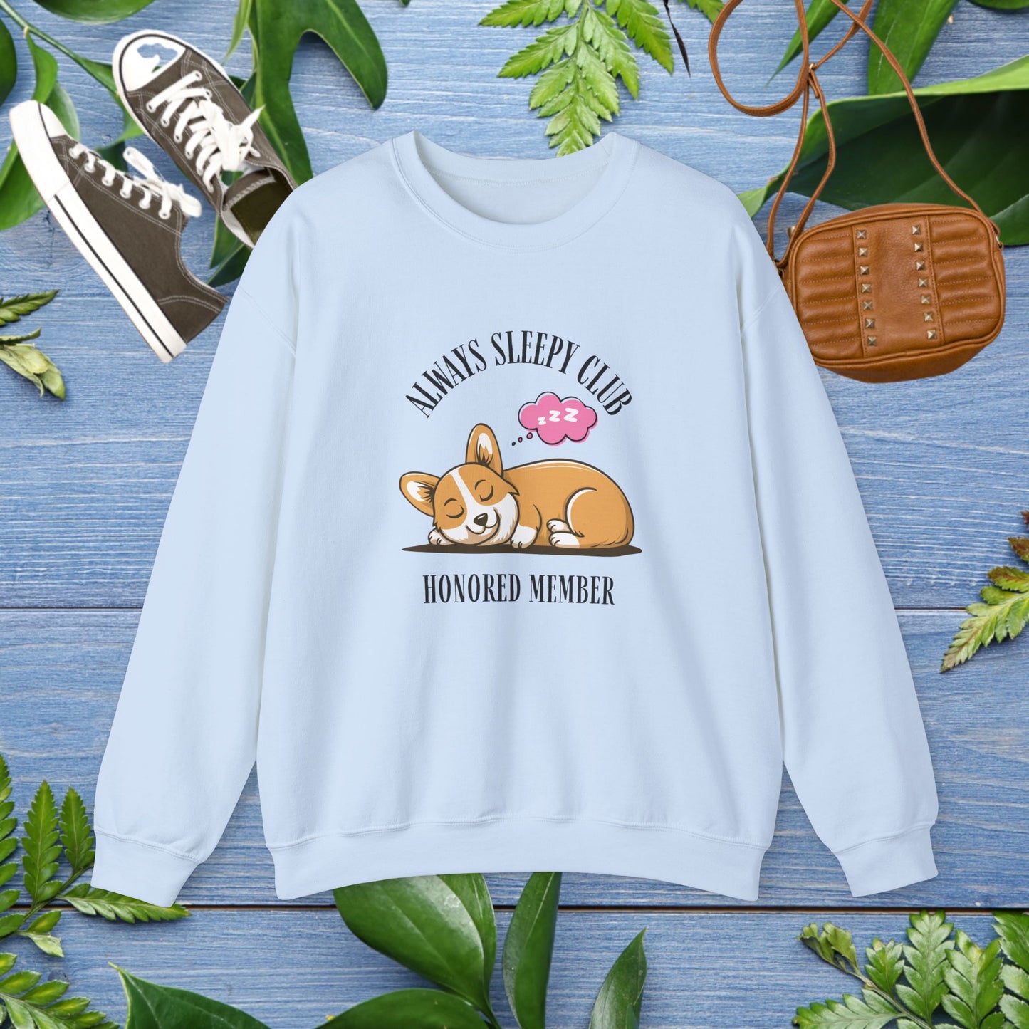 Always Sleepy Club Honored Member Unisex Sweatshirt - furevermama