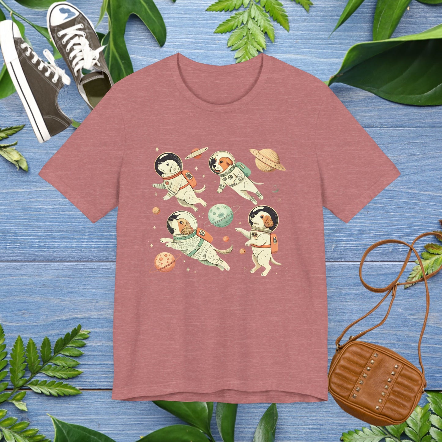 Astronaut Dog Unisex T-Shirt - furevermama