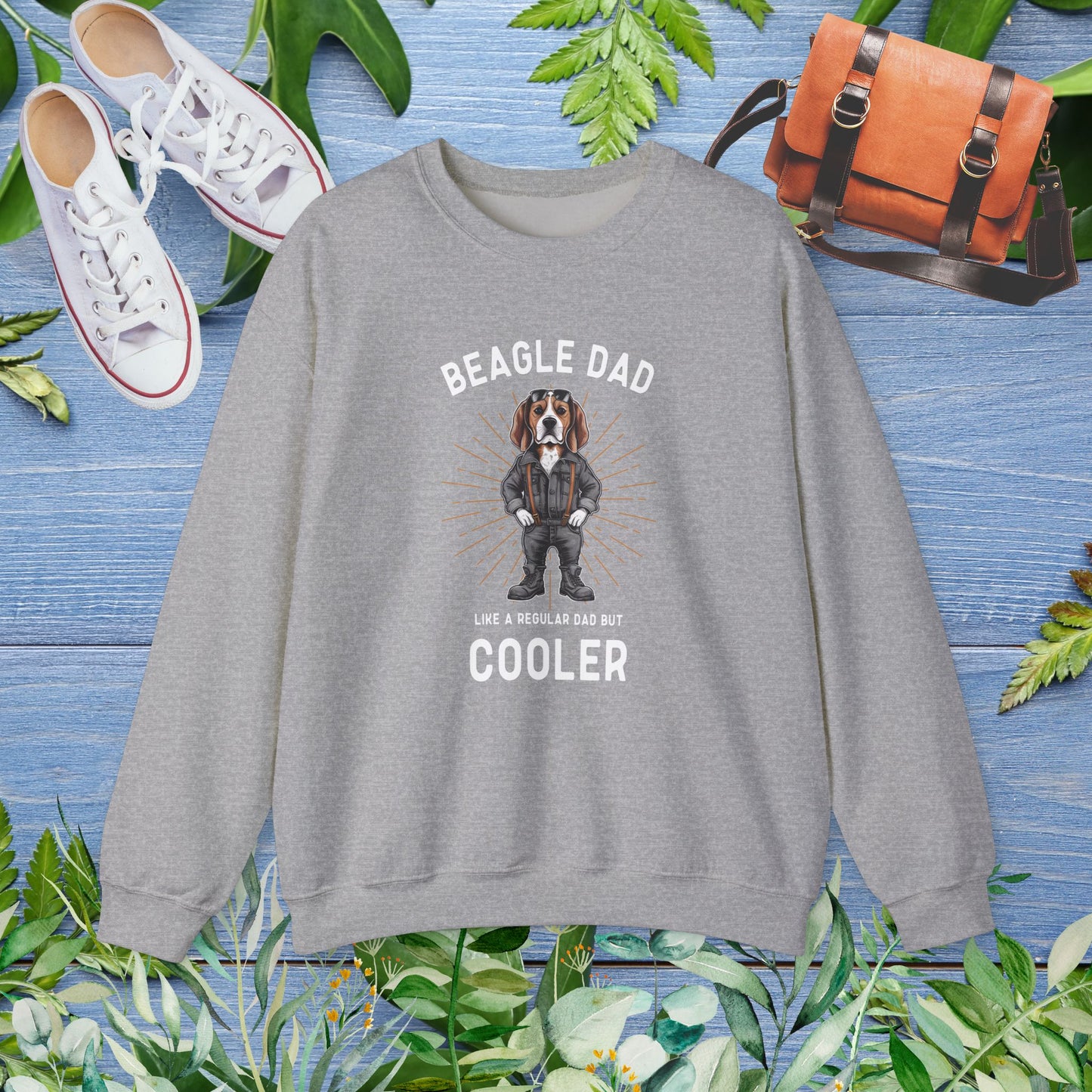 Cooler Beagle Dad Sweatshirt - furevermama