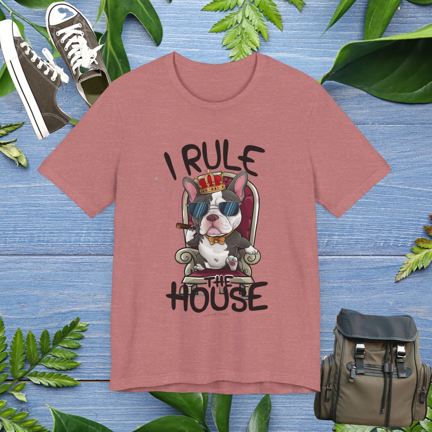 Frenchie Ruler Unisex T-Shirt - furevermama