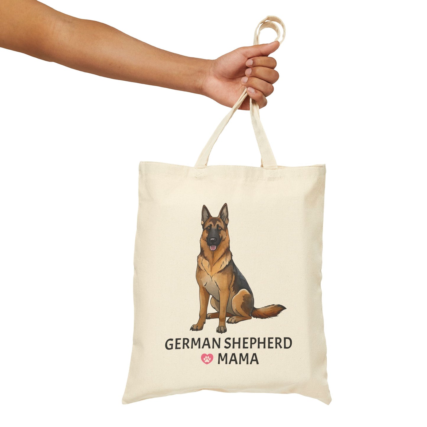 Tote Bag - German Shepherd Loves Mama - furevermama