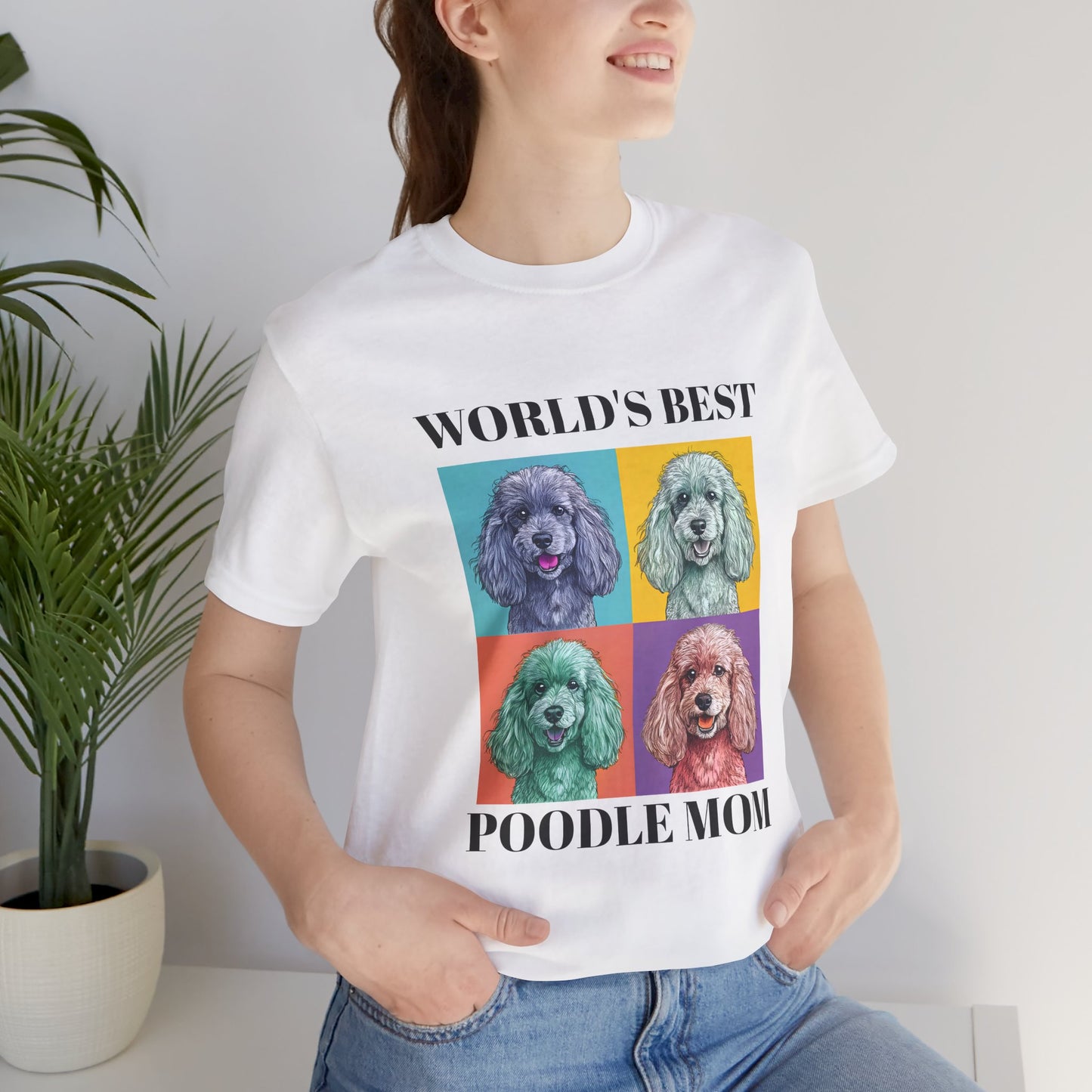 Poodle Color My Life T-Shirt - furevermama