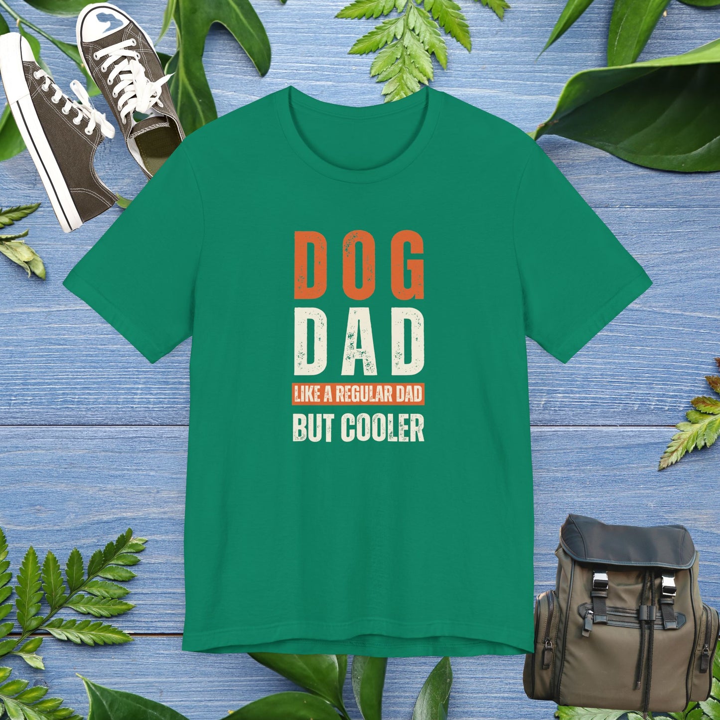 Dog Dad Is Cooler Unisex Tee - furevermama
