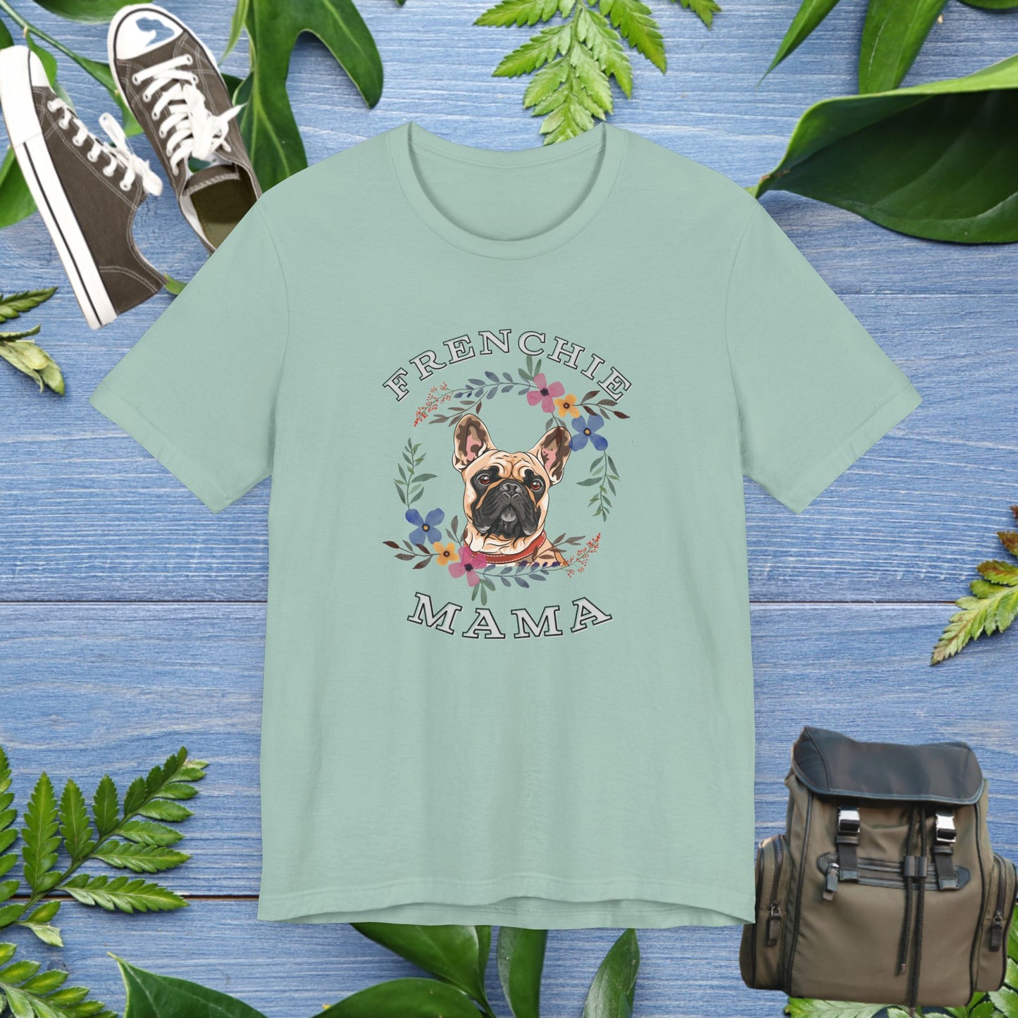 Frenchie Mama T-Shirt - furevermama