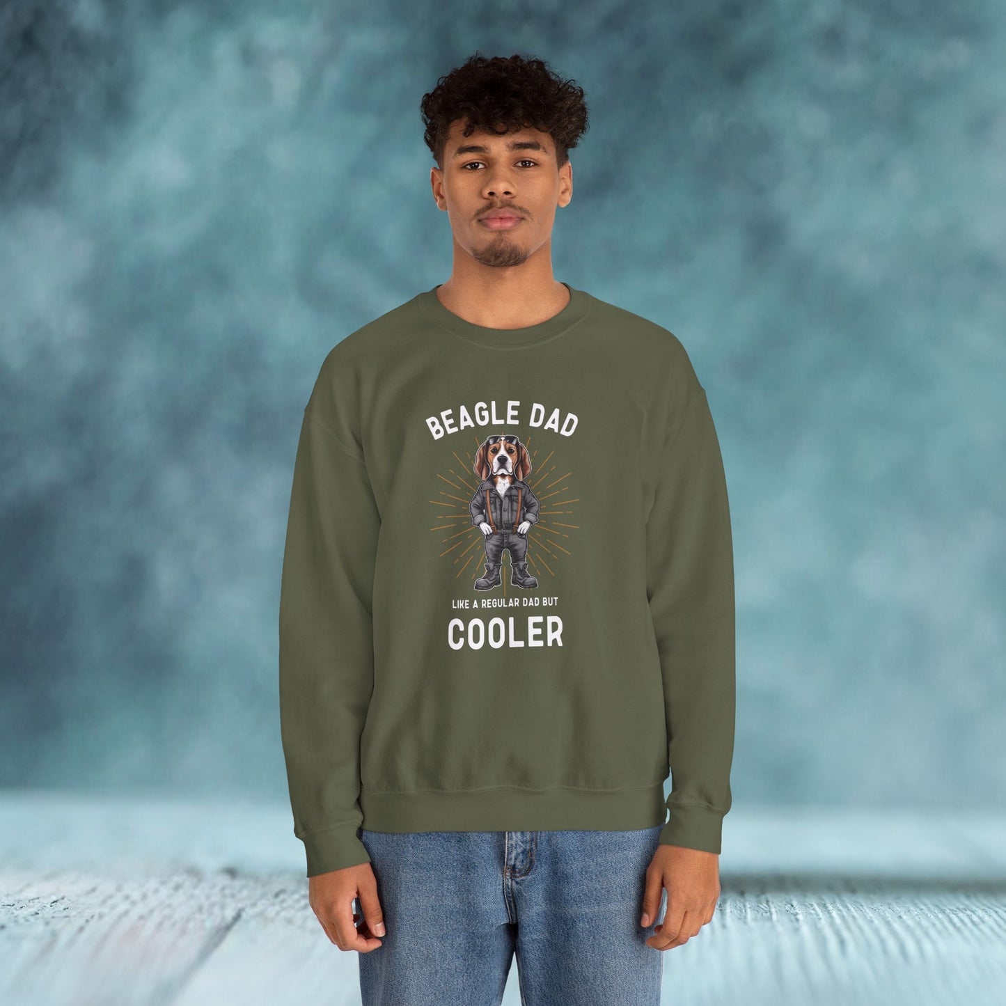 Cooler Beagle Dad Sweatshirt - furevermama