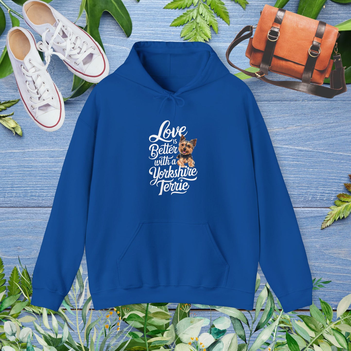 Life Is Better With Terrier Yorkshire Unisex Hoodie - furevermama