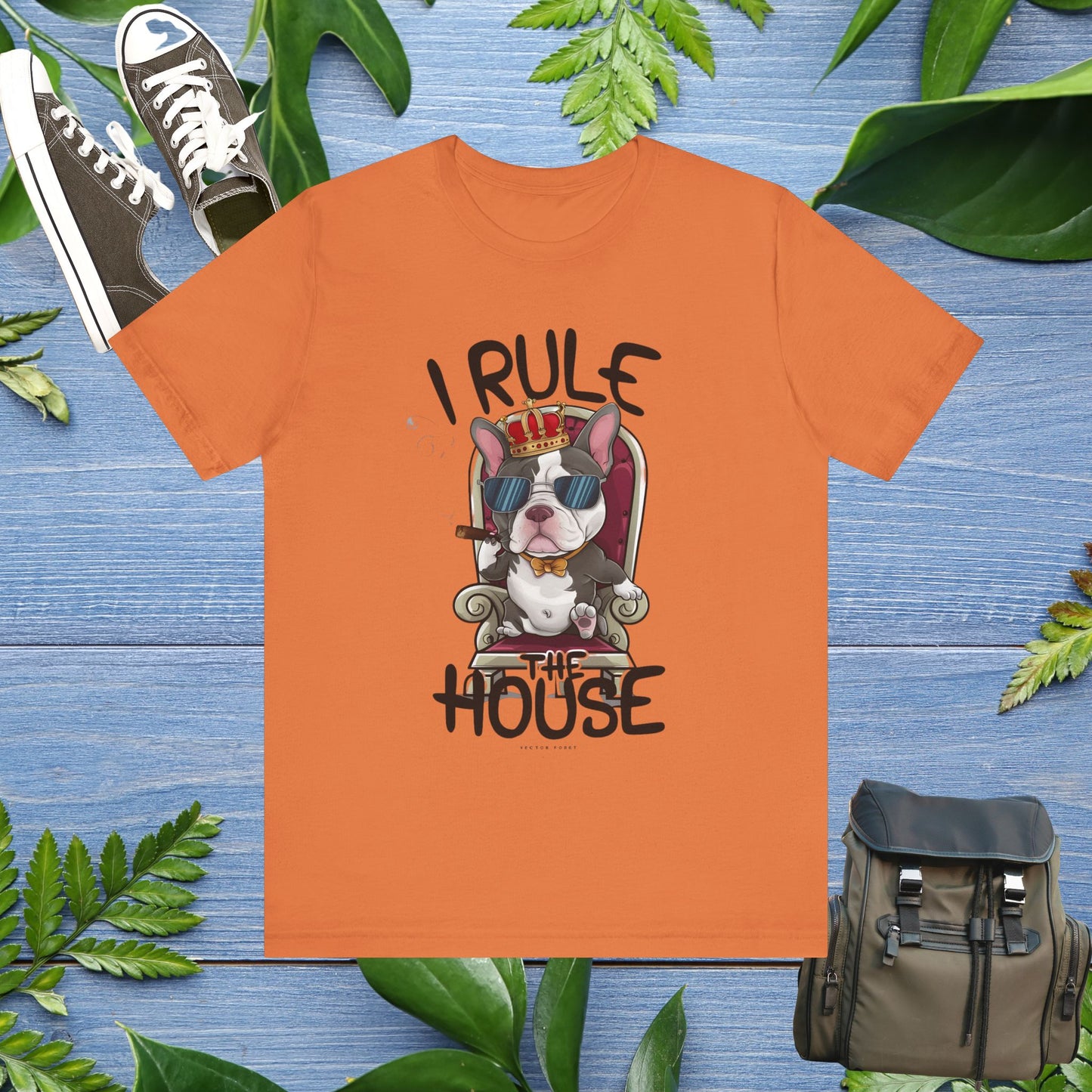 Frenchie Ruler Unisex T-Shirt - furevermama