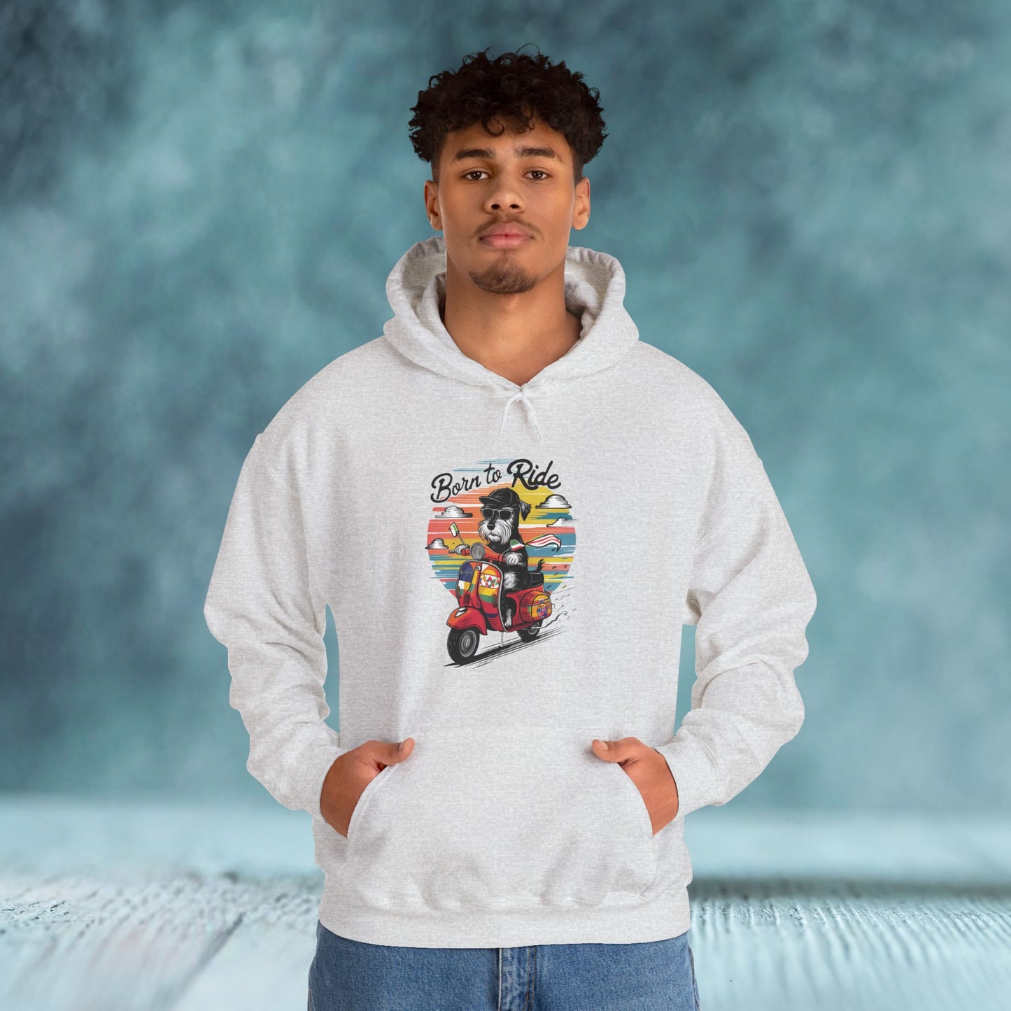 Born To Ride Dog Lover Hoodie - furevermama