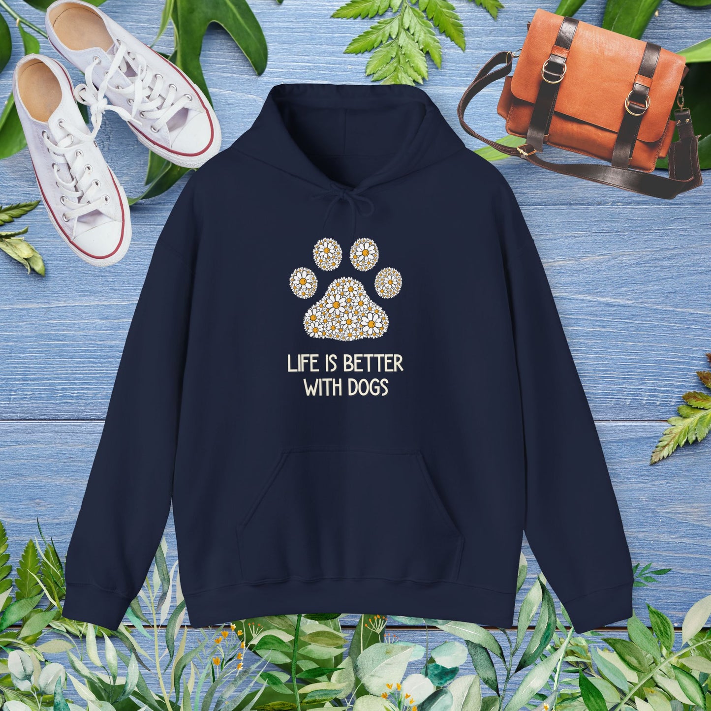 Life Is Better With Dogs Hoodie - furevermama