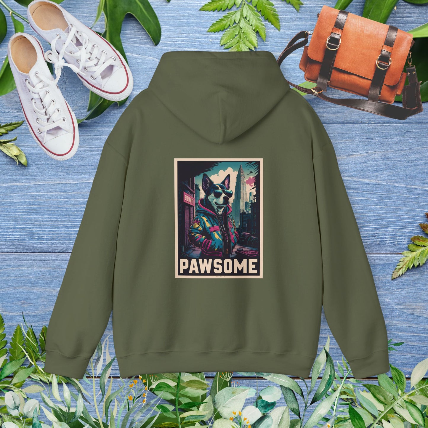 Pawsome Unisex Hoodie - furevermama