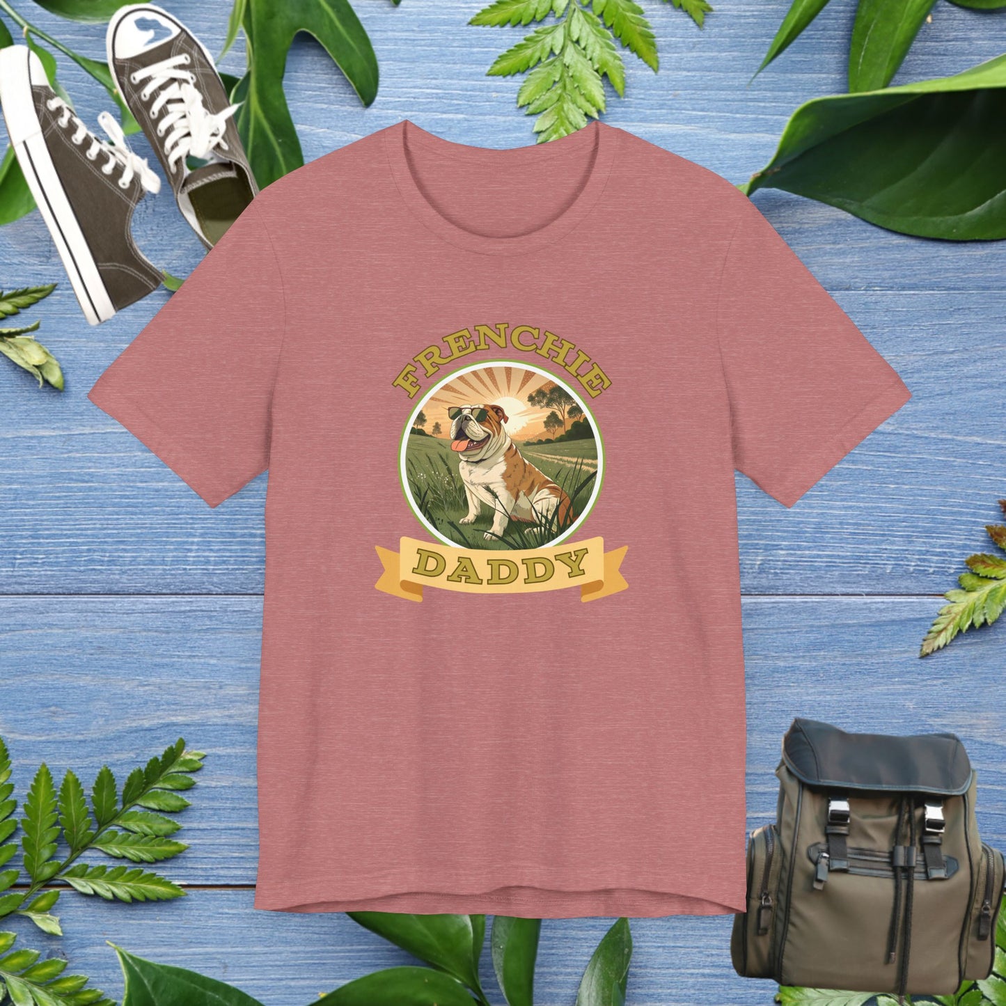 Best Frenchie Daddy T-Shirt - furevermama