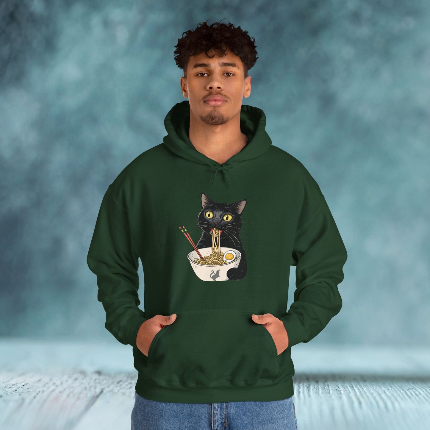 Cat Eating My Ramen Unisex Hoodie - furevermama