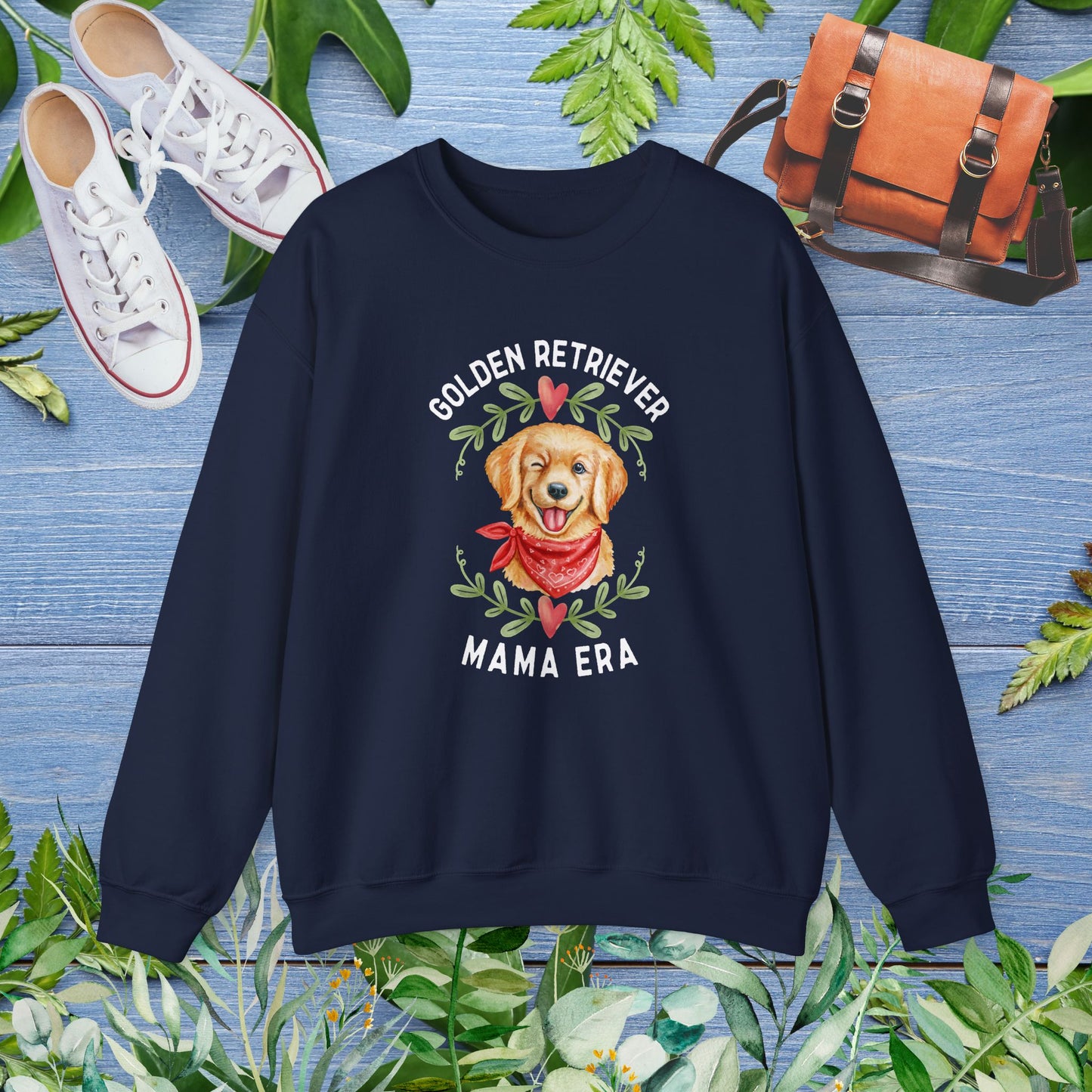 Golden Retriever Mom Era Sweatshirt - furevermama