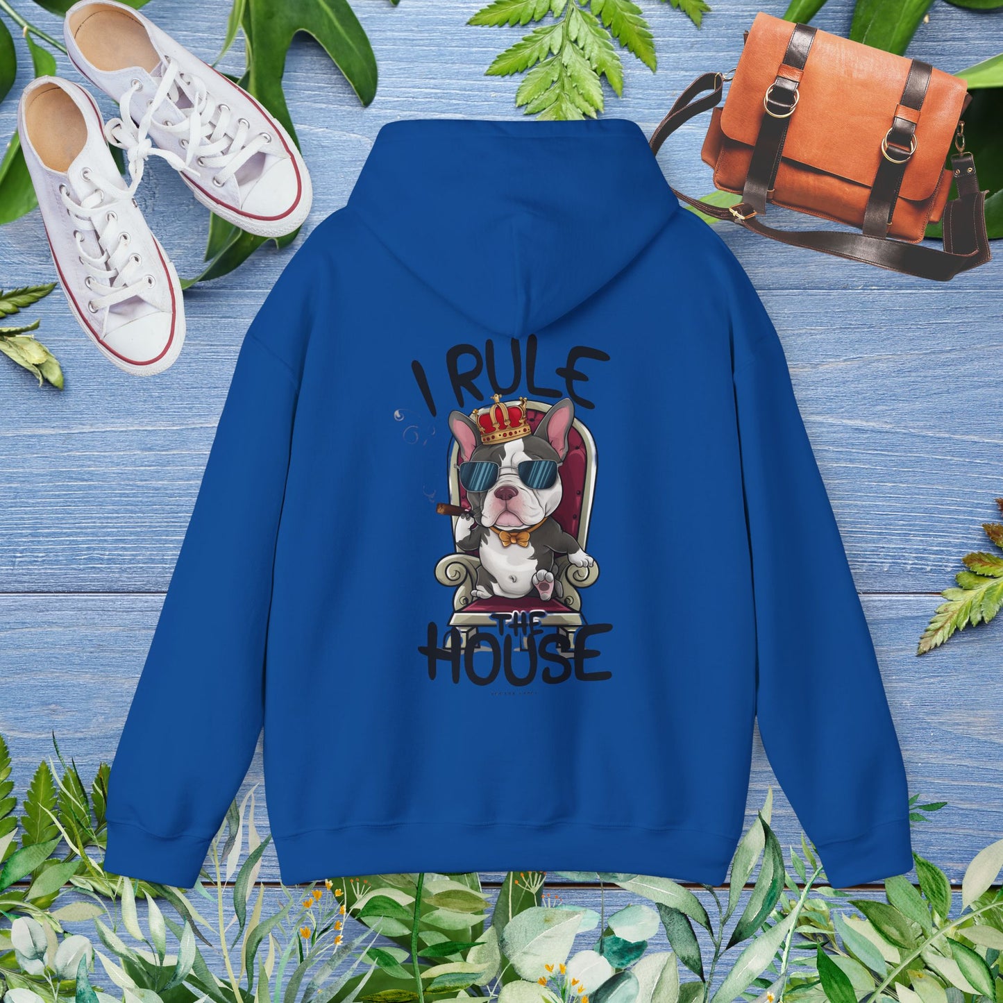 Frenchie Ruler Unisex Hoodie - furevermama