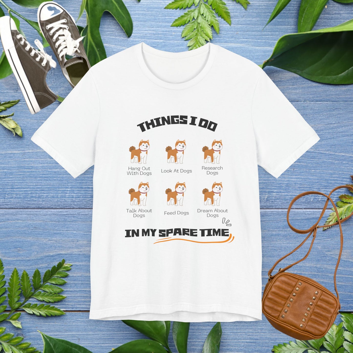 Things I Do In My Spare Time Unisex Jersey Short Sleeve Tee - furevermama