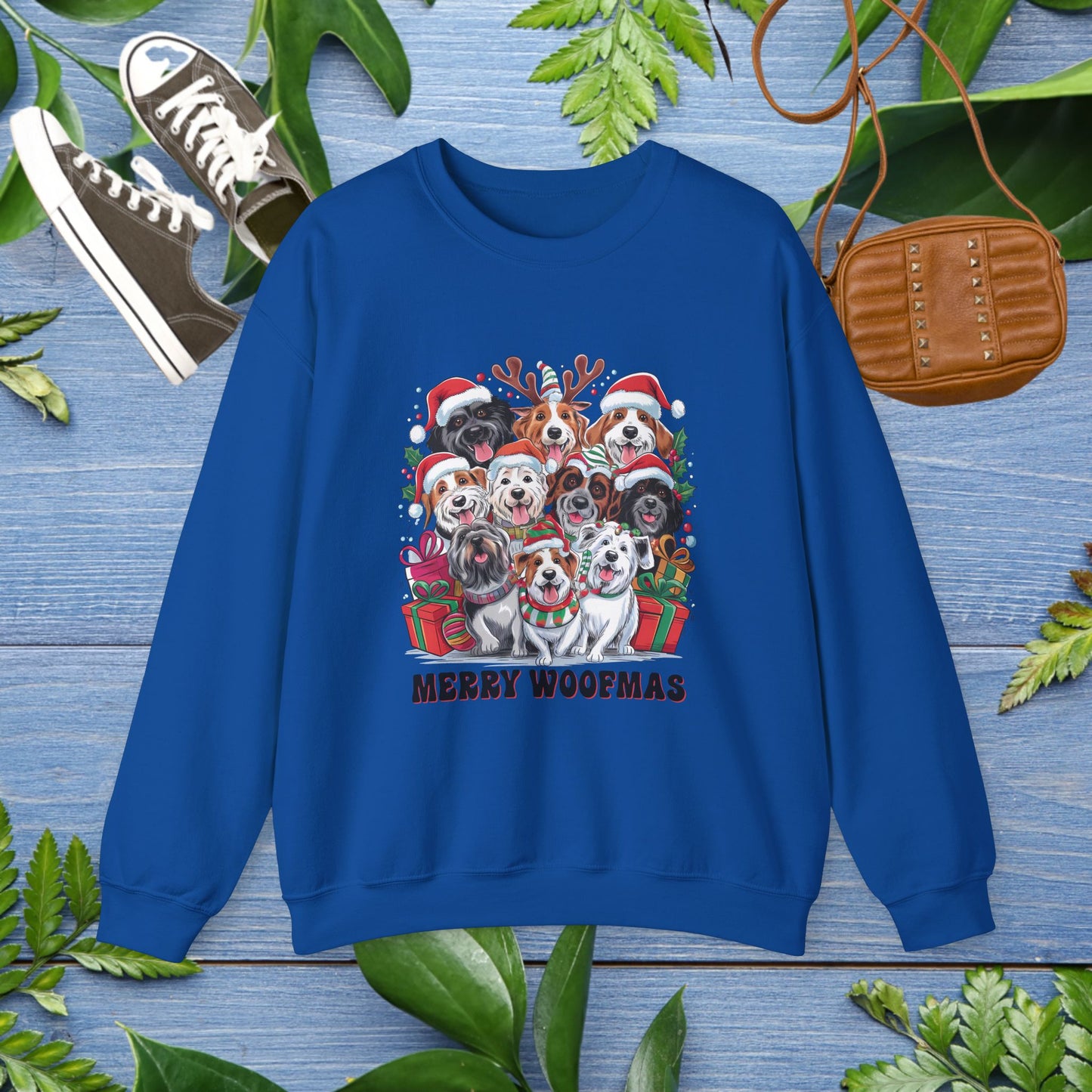 Merry Woofmas Unisex Sweatshirt - furevermama
