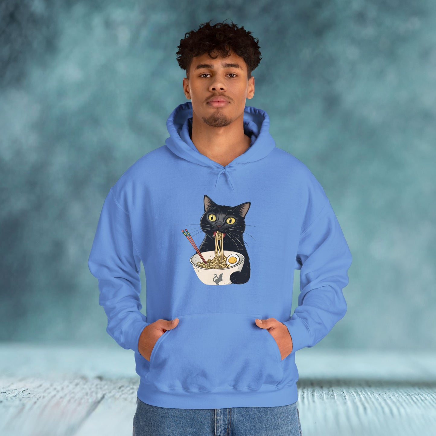 Cat Eating My Ramen Unisex Hoodie - furevermama