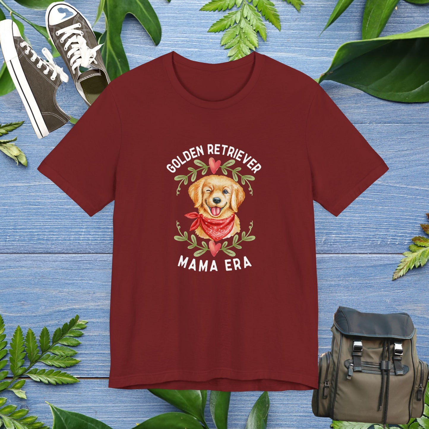 Golden Retriever MaMa Era T-Shirt - furevermama