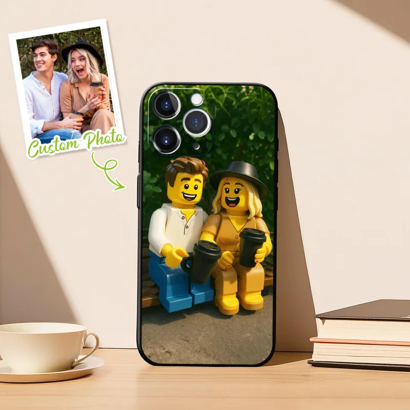 Custom Cartoon Style Photo Phone Case
