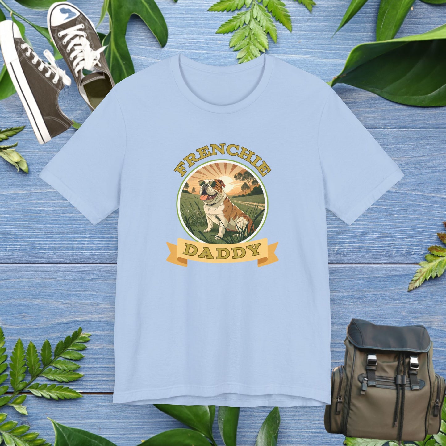Best Frenchie Daddy T-Shirt - furevermama