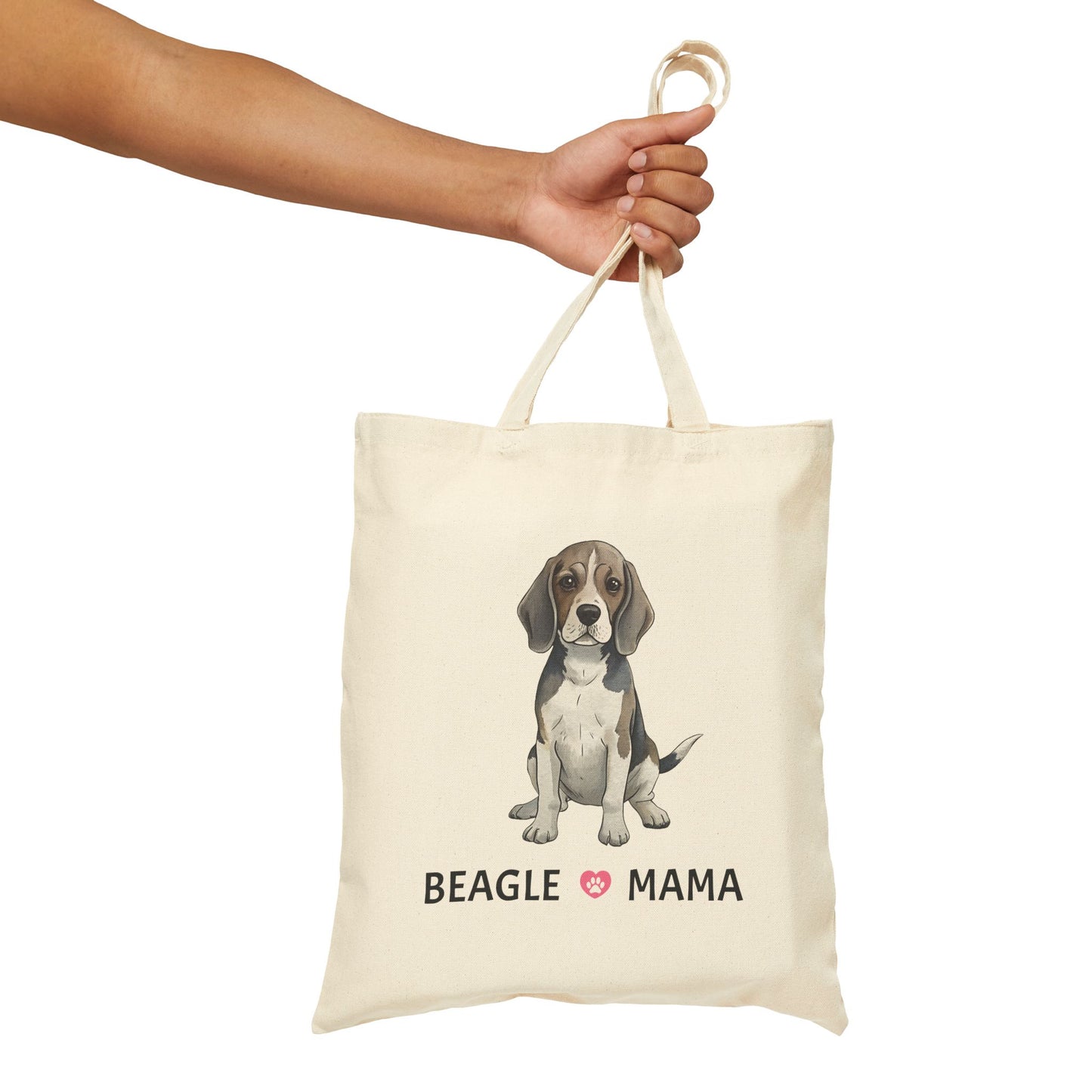 Tote Bag - Beagle Loves Mama - furevermama