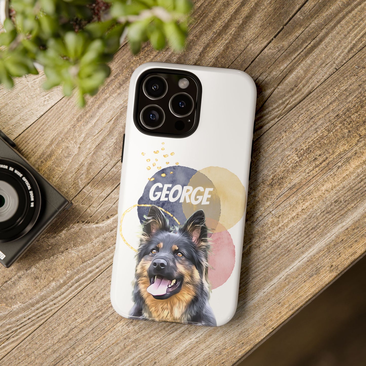 Custom Pet Portrait Phone Case, Watercolor Edition - furevermama