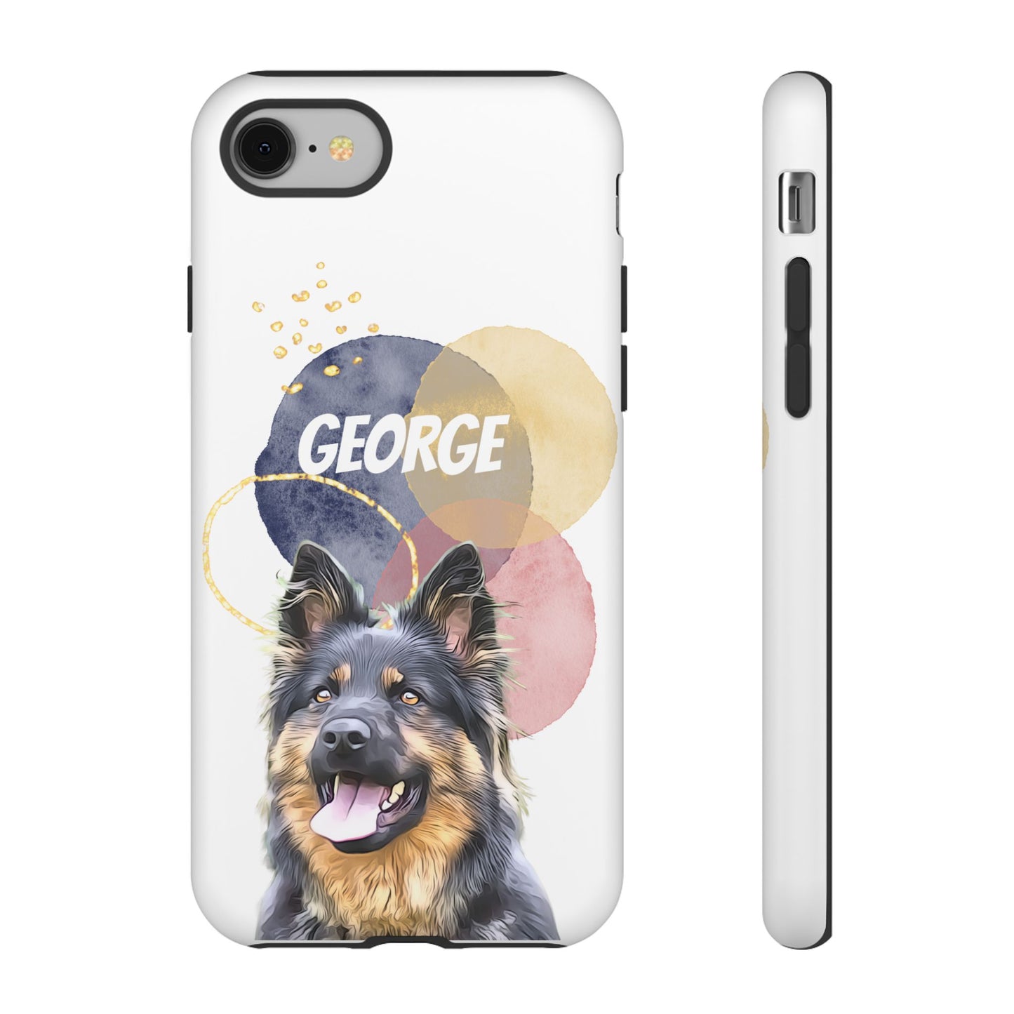 Custom Pet Portrait Phone Case, Watercolor Edition - furevermama