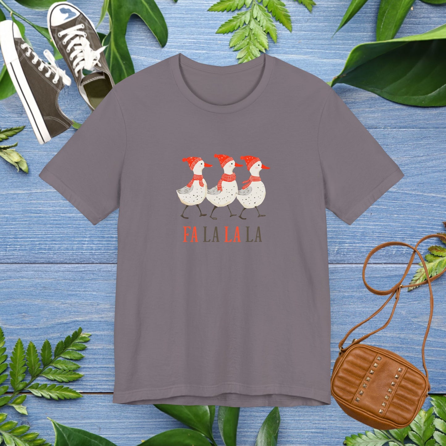 Christmas Ducks Unisex Tee - FALAFALA Design - furevermama