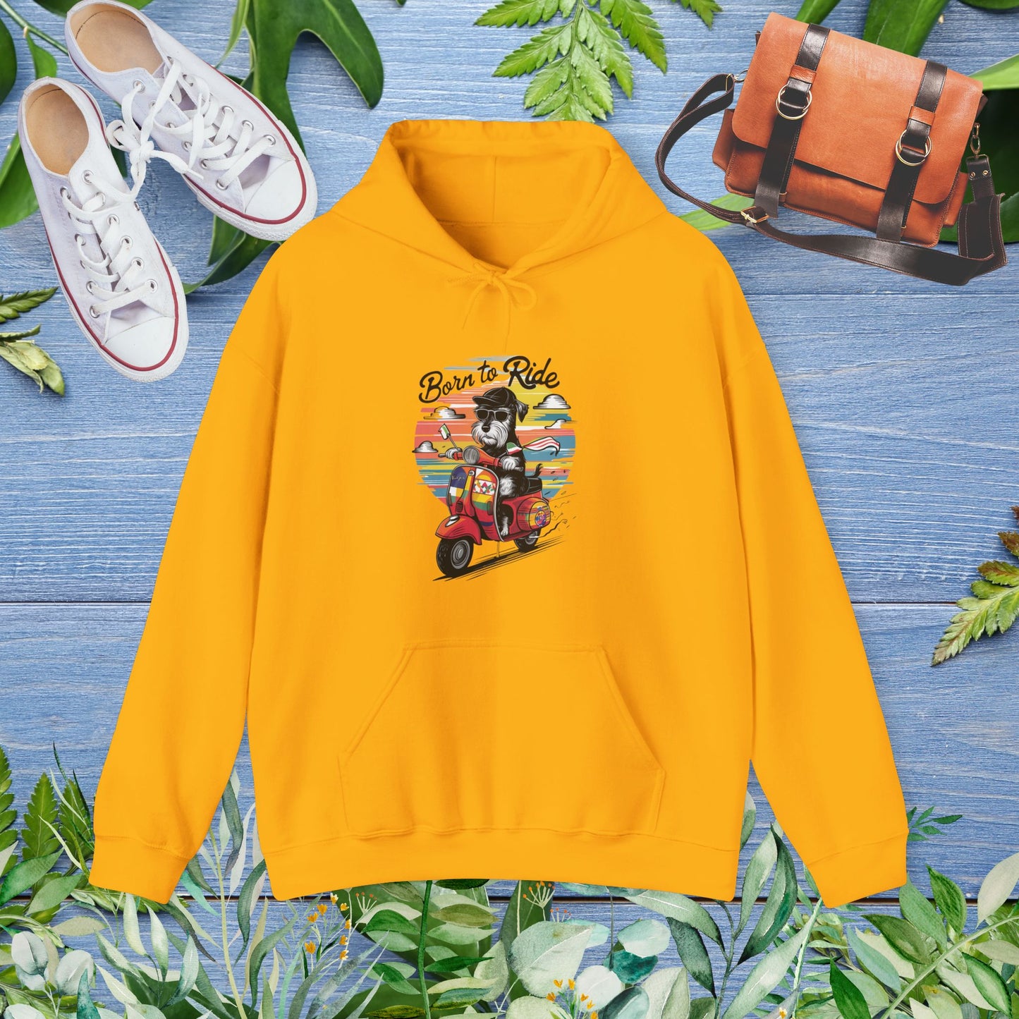 Born To Ride Dog Lover Hoodie - furevermama