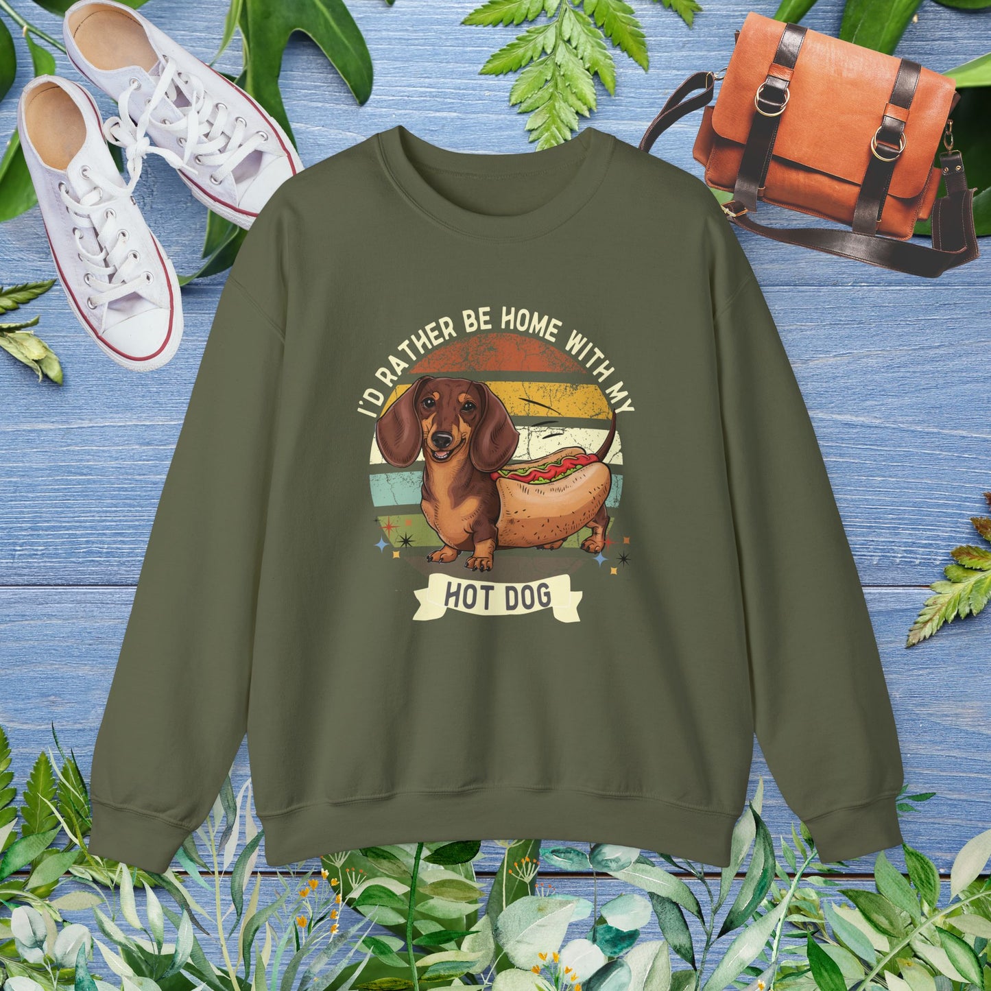 Dachshund Crewneck Sweatshirt - furevermama
