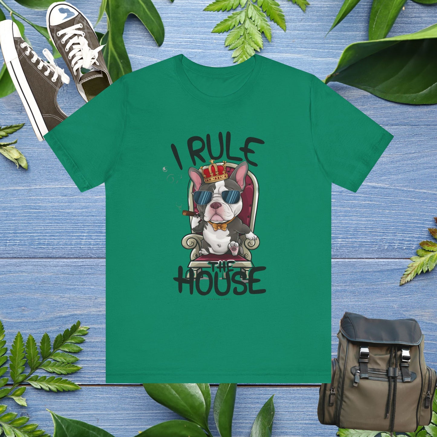 Frenchie Ruler Unisex T-Shirt - furevermama