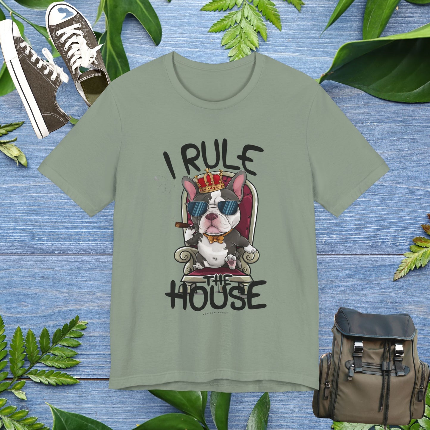 Frenchie Ruler Unisex T-Shirt - furevermama