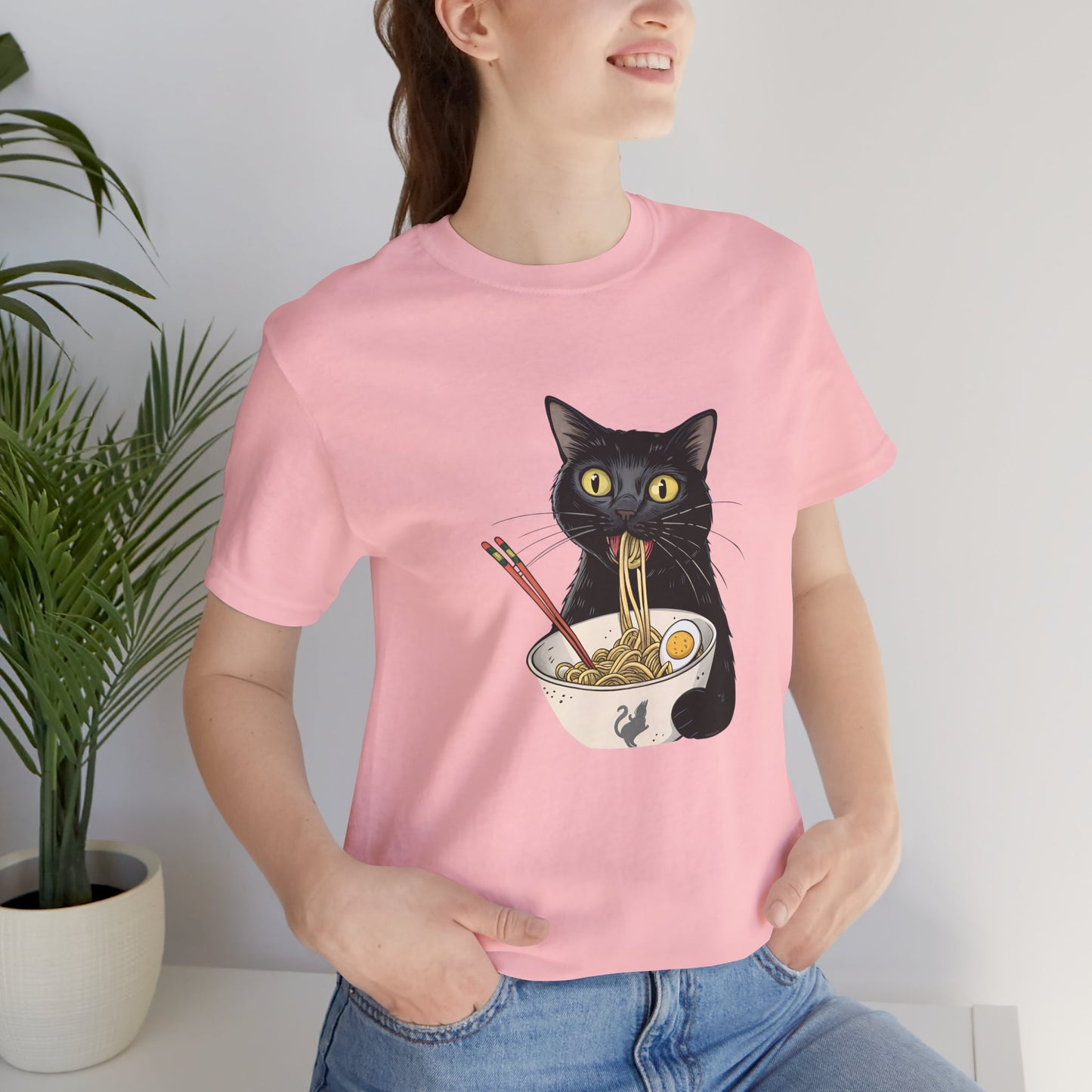 Cat Eating My Ramen T-Shirt - furevermama