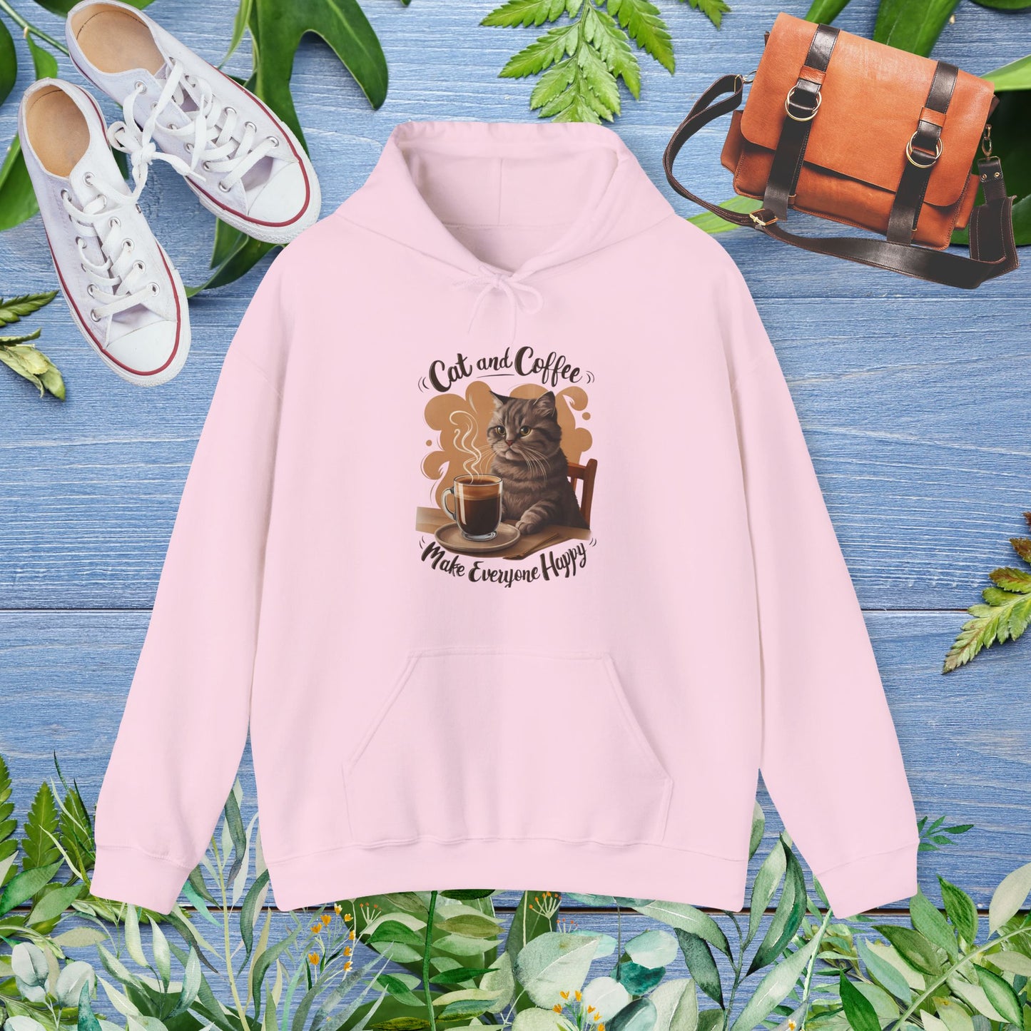 Cat and Coffee Hoodie - furevermama